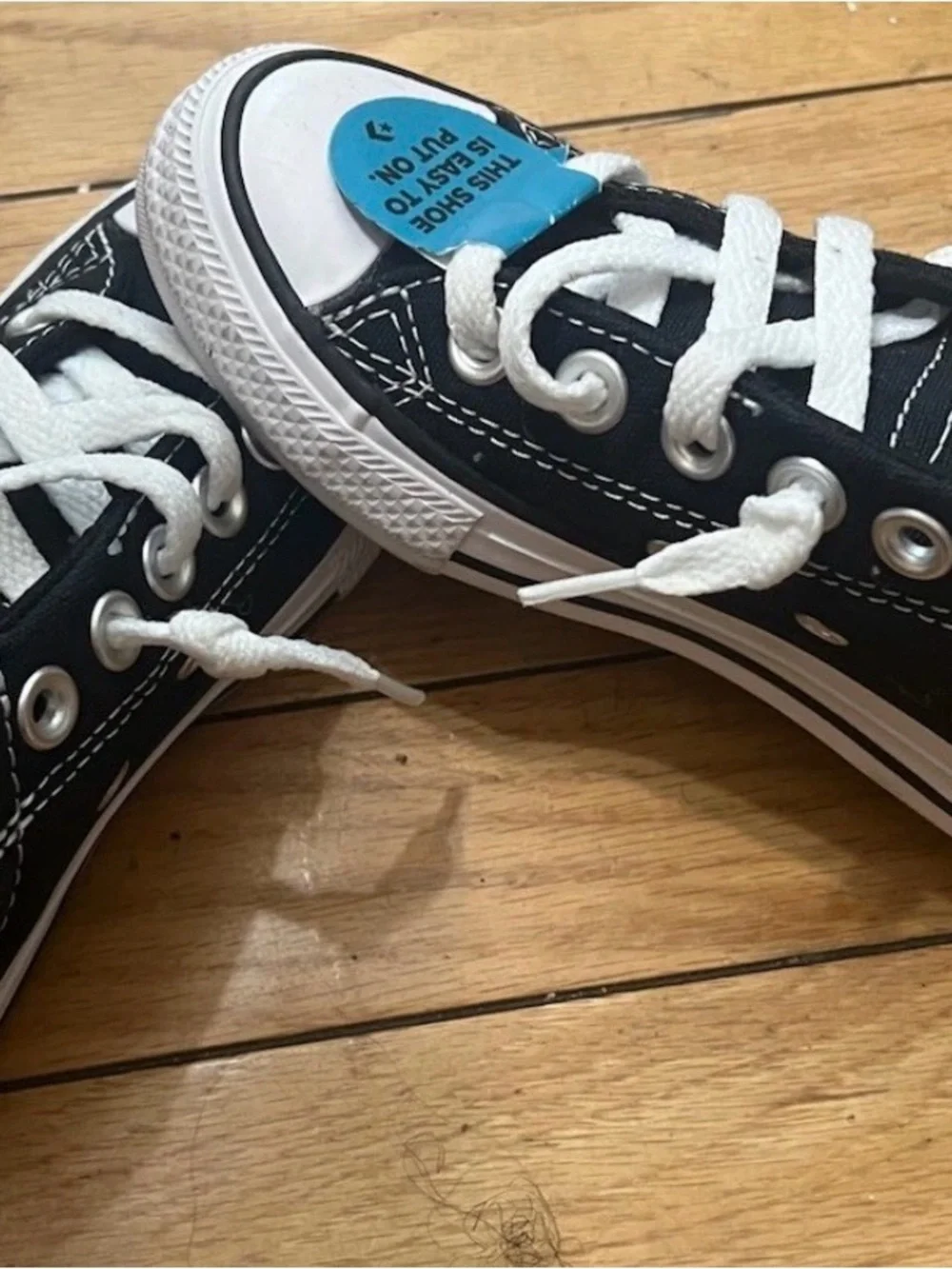 Converse Kids' All Star Low Top Sneakers - Black/White Sz 11